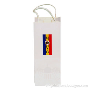 Wine Bottle Gift Bags, Made of Art Paper, Used for Gift Paper, Carrier, Promotional Bags and More